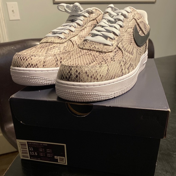 air force 1 07 prm snakeskin